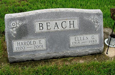 BEACH, ELLEN G. - Black Hawk County, Iowa | ELLEN G. BEACH 