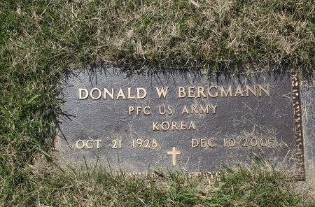 BERGMANN, DONALD W. - Black Hawk County, Iowa | DONALD W. BERGMANN 