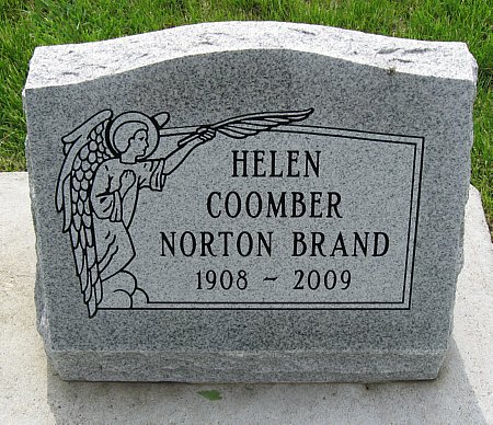 COOMBER BRAND, HELEN - Black Hawk County, Iowa | HELEN COOMBER BRAND 