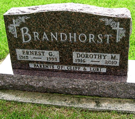 BRANDHORST, ERNEST G. - Black Hawk County, Iowa | ERNEST G. BRANDHORST 