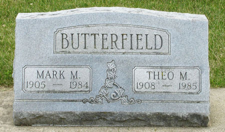 BUTTERFIELD, THEO M. - Black Hawk County, Iowa | THEO M. BUTTERFIELD 