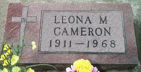 CAMERON, LEONA M. - Black Hawk County, Iowa | LEONA M. CAMERON 
