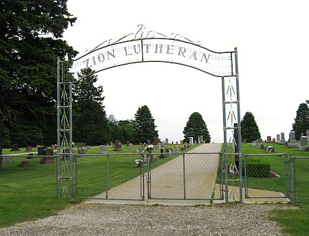 ZION LUTHERAN, CEMETERY - Black Hawk County, Iowa | CEMETERY ZION LUTHERAN 