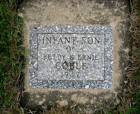 COBLE, INFANT SON - Black Hawk County, Iowa | INFANT SON COBLE 