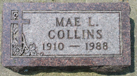 COLLINS, MAE L. - Black Hawk County, Iowa | MAE L. COLLINS 