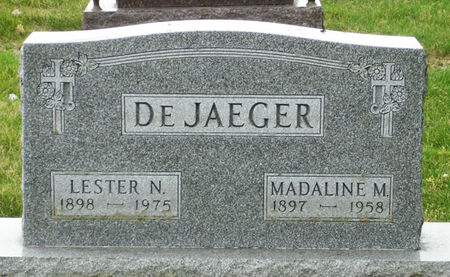 DE JAEGER, LESTER N. - Black Hawk County, Iowa | LESTER N. DE JAEGER 