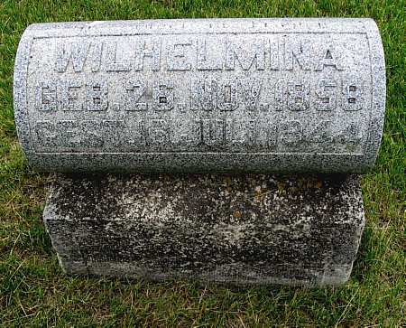 DUFEL, WILHELMINA - Black Hawk County, Iowa | WILHELMINA DUFEL 