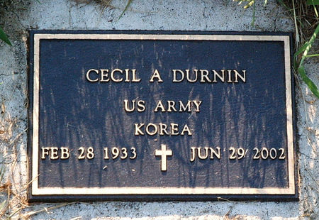 DURNIN, CECIL A. - Black Hawk County, Iowa | CECIL A. DURNIN 
