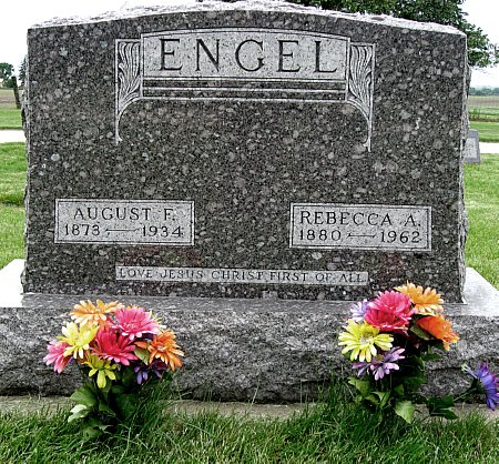 ENGEL, AUGUST F. - Black Hawk County, Iowa | AUGUST F. ENGEL 