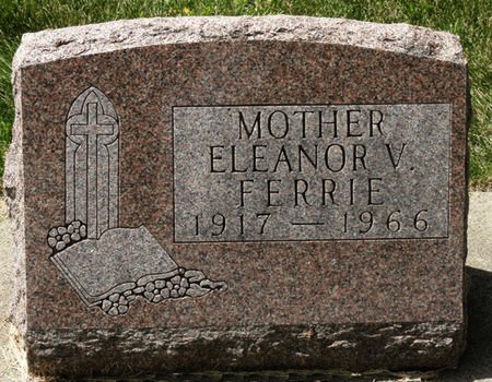 FERRIE, ELEANOR V. - Black Hawk County, Iowa | ELEANOR V. FERRIE 