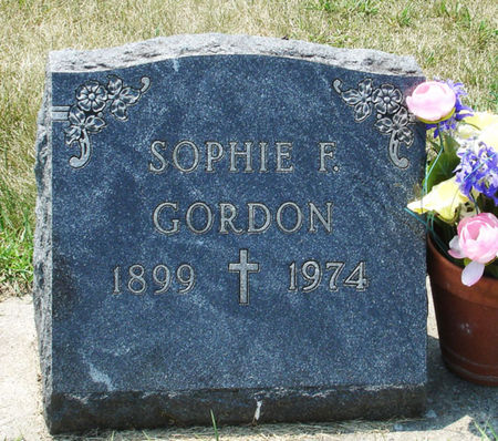 FOGARTY GORDON, SOPHIE FRANCES - Black Hawk County, Iowa | SOPHIE FRANCES FOGARTY GORDON 