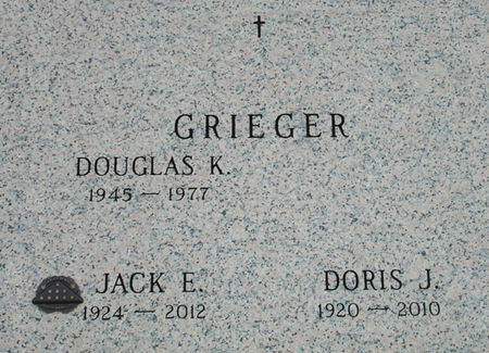 GRIEGER, DOUGLAS K. - Black Hawk County, Iowa | DOUGLAS K. GRIEGER 
