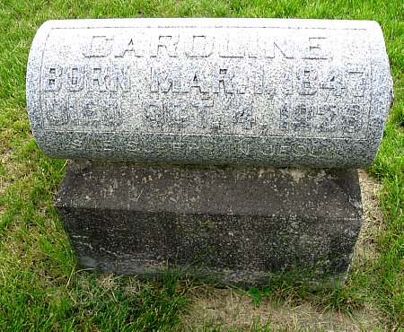 GUTKNECHT, CAROLINE - Black Hawk County, Iowa | CAROLINE GUTKNECHT 