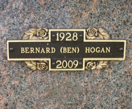 HOGAN, BERNARD (BEN) - Black Hawk County, Iowa | BERNARD (BEN) HOGAN 