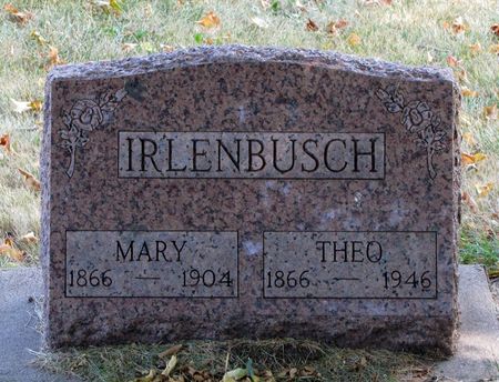 IRLENBUSCH, THEO - Black Hawk County, Iowa | THEO IRLENBUSCH 