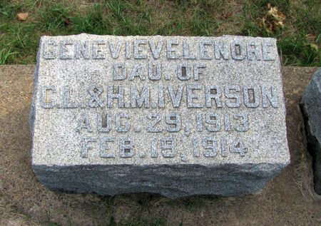 IVERSON, GENEVIEVE LENORE - Black Hawk County, Iowa | GENEVIEVE LENORE IVERSON 