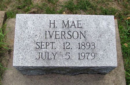 IVERSON, HATTIE MAE - Black Hawk County, Iowa | HATTIE MAE IVERSON 