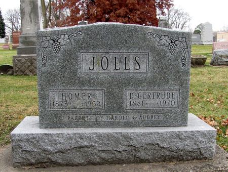 JOLLS, DELLA GERTRUDE - Black Hawk County, Iowa | DELLA GERTRUDE JOLLS 