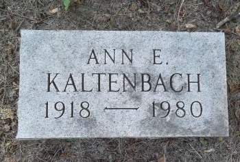 KALTENBACH, ANN E. - Black Hawk County, Iowa | ANN E. KALTENBACH 