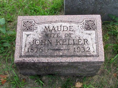 KELLER, MAUDE - Black Hawk County, Iowa | MAUDE KELLER 