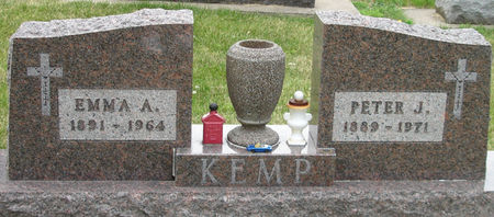 SCHAFER KEMP, EMMA A. - Black Hawk County, Iowa | EMMA A. SCHAFER KEMP 