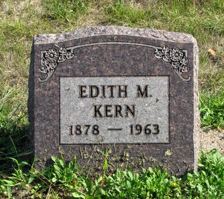 KERN, EDITH M. - Black Hawk County, Iowa | EDITH M. KERN 