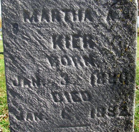 KIER, MARTHA A. - Black Hawk County, Iowa | MARTHA A. KIER 