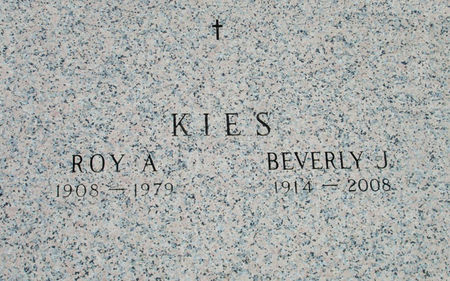 KIES, BEVERLY J. - Black Hawk County, Iowa | BEVERLY J. KIES 