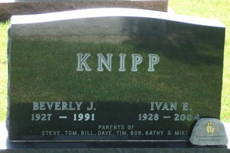 KNIPP, IVAN E. - Black Hawk County, Iowa | IVAN E. KNIPP 