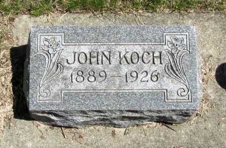 KOCH, JOHN - Black Hawk County, Iowa | JOHN KOCH 