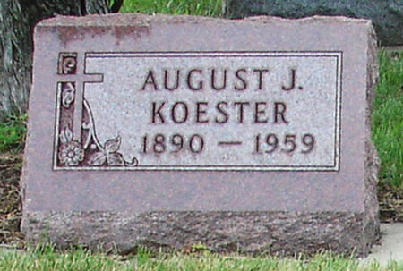 KOESTER, AUGUST J. - Black Hawk County, Iowa | AUGUST J. KOESTER 