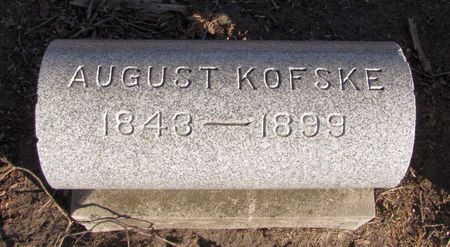 KOFSKE, AUGUST - Black Hawk County, Iowa | AUGUST KOFSKE 