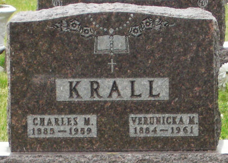 PRIVOZNIK KRALL, VERUNICKA M. - Black Hawk County, Iowa | VERUNICKA M. PRIVOZNIK KRALL 