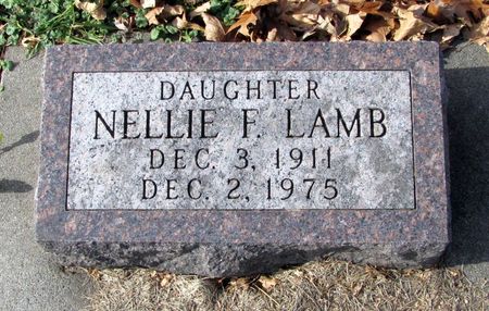 LAMB, NELLIE F. - Black Hawk County, Iowa | NELLIE F. LAMB 