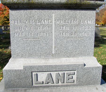 LANE, SALLY M. - Black Hawk County, Iowa | SALLY M. LANE 