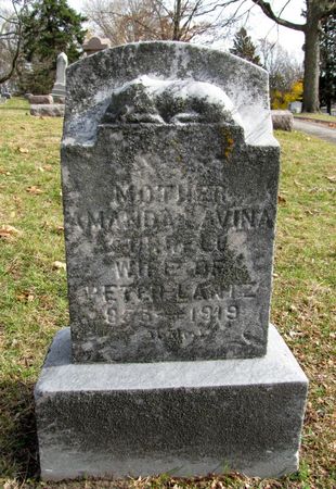 LANTZ, AMANDA LAVINA - Black Hawk County, Iowa | AMANDA LAVINA LANTZ 