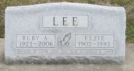 LEE, ELZIE - Black Hawk County, Iowa | ELZIE LEE 