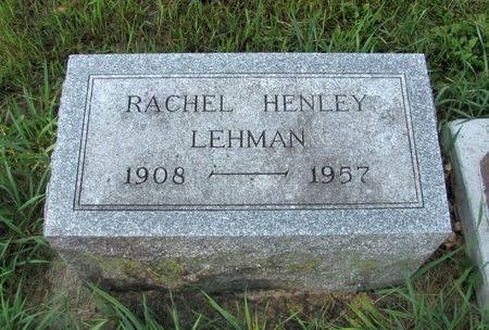 LEHMAN, RACHEL - Black Hawk County, Iowa | RACHEL LEHMAN 