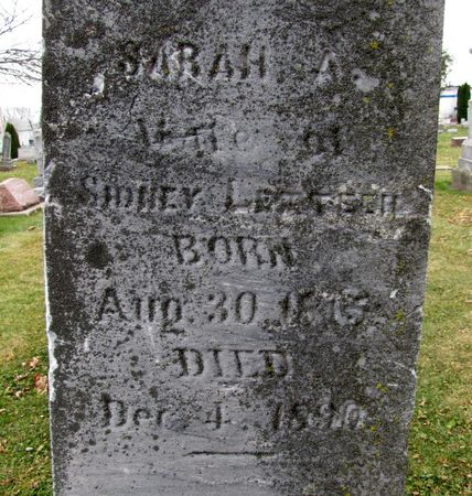 LETTEER, SARAH A - Black Hawk County, Iowa | SARAH A LETTEER 