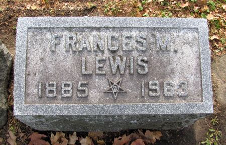 LEWIS, FRANCES M. - Black Hawk County, Iowa | FRANCES M. LEWIS 