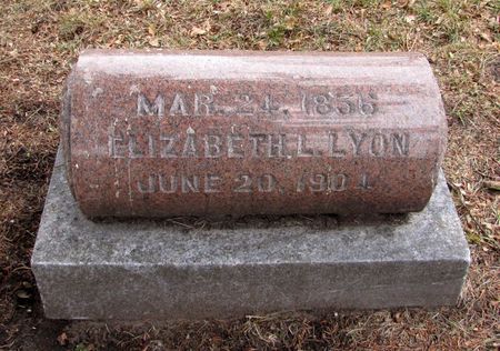 LYON, ELIZABETH L. - Black Hawk County, Iowa | ELIZABETH L. LYON 