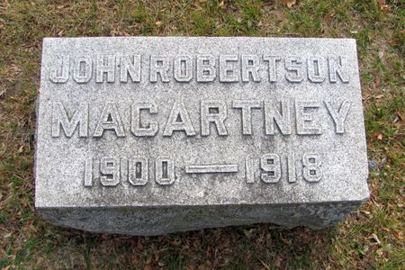 MACARTNEY, JOHN ROBERTSON - Black Hawk County, Iowa | JOHN ROBERTSON MACARTNEY 