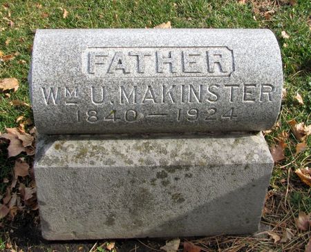 MAKINSTER, WILLIAM U. - Black Hawk County, Iowa | WILLIAM U. MAKINSTER 