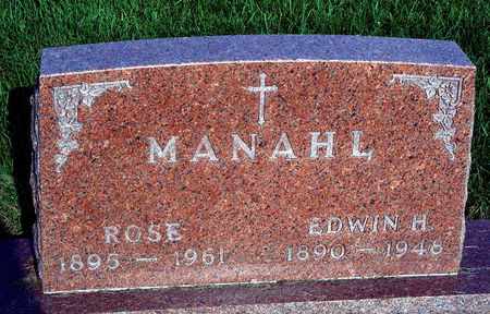 MANAHL, EDWIN H. - Black Hawk County, Iowa | EDWIN H. MANAHL 