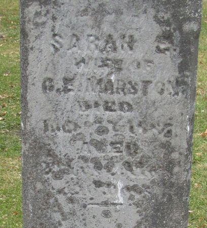 MARSTON, SARAH - Black Hawk County, Iowa | SARAH MARSTON 