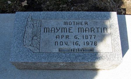 BARO MARTIN, MAYME - Black Hawk County, Iowa | MAYME BARO MARTIN 