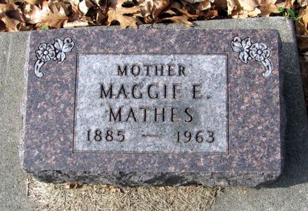 MATHES, MAGGIE E. - Black Hawk County, Iowa | MAGGIE E. MATHES 