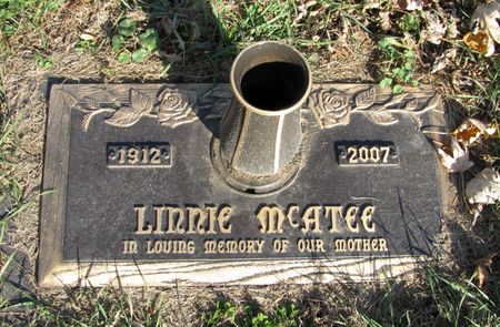 MCATEE, LINNIE - Black Hawk County, Iowa | LINNIE MCATEE 