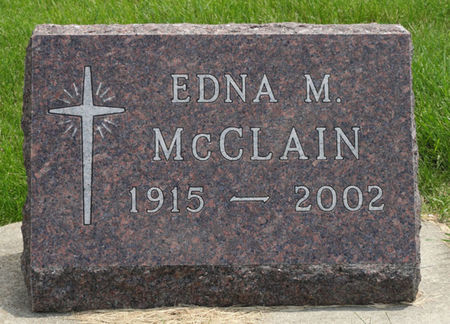 LEWIS MCCLAIN, EDNA MAE - Black Hawk County, Iowa | EDNA MAE LEWIS MCCLAIN 