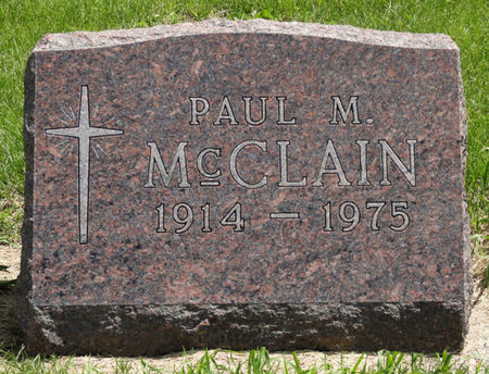 MCCLAIN, PAUL MILO - Black Hawk County, Iowa | PAUL MILO MCCLAIN 